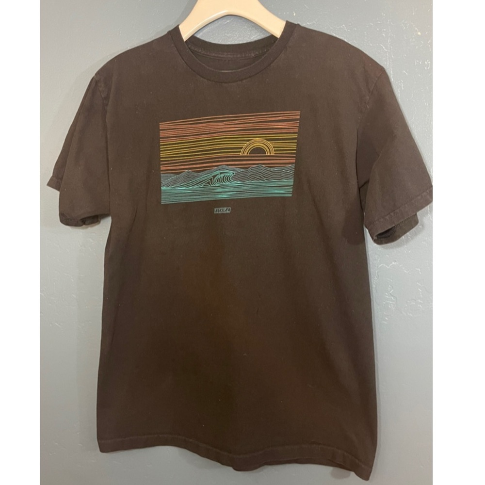 Ezekiel Men’s Black Graphic Print Short Sleeve Tee Size M